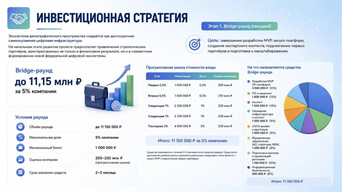 Инвестиционная презентация
