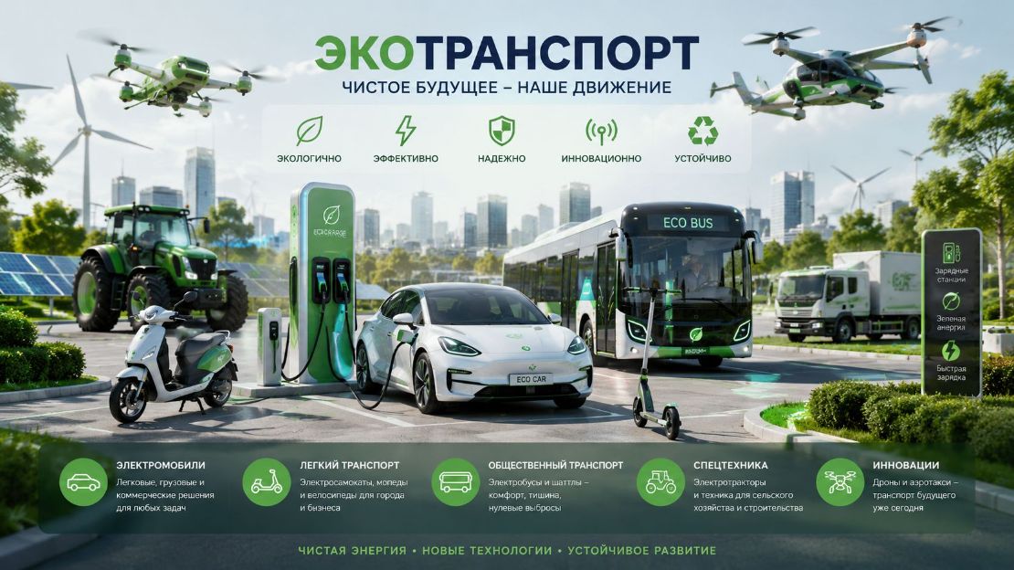 EKO.AUTOS ЭЛЕКТРОМОБИЛИ
