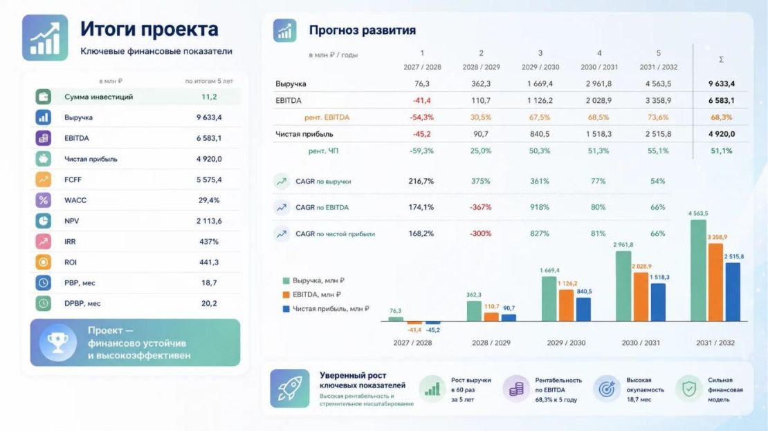 Инвестиционная презентация