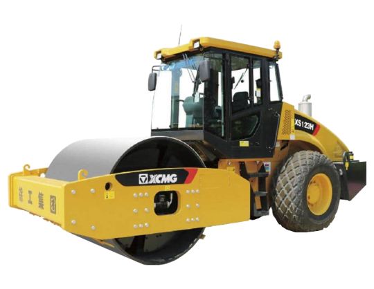 Купить каток дорожный (грунтовой) XCMG XS123 гидравлический вибрационный одновальцовый