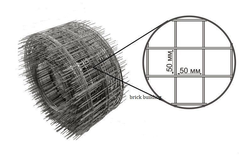 Толщина кладочной сетки. Сетка кладочная 2*1м. Сетка ø4вр-1 (50х50). Сетка св. карта 3яч.50х50мм 1х2м. Сварная сетка для армирования бетона.