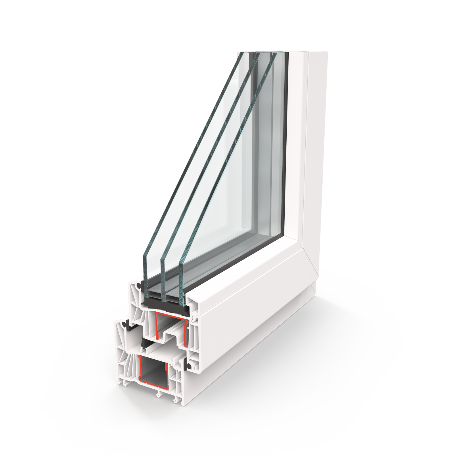 Окна Пластика РЕХАУ DIAMANT фигурное