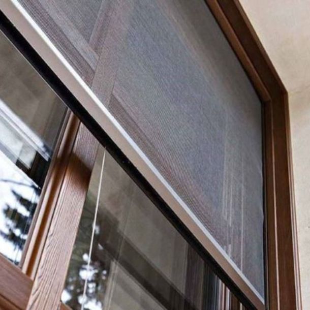 Москитные сетки рулонные коричневые