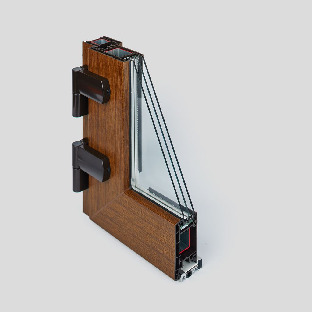 Окна Пластика двери пвх 60 вид