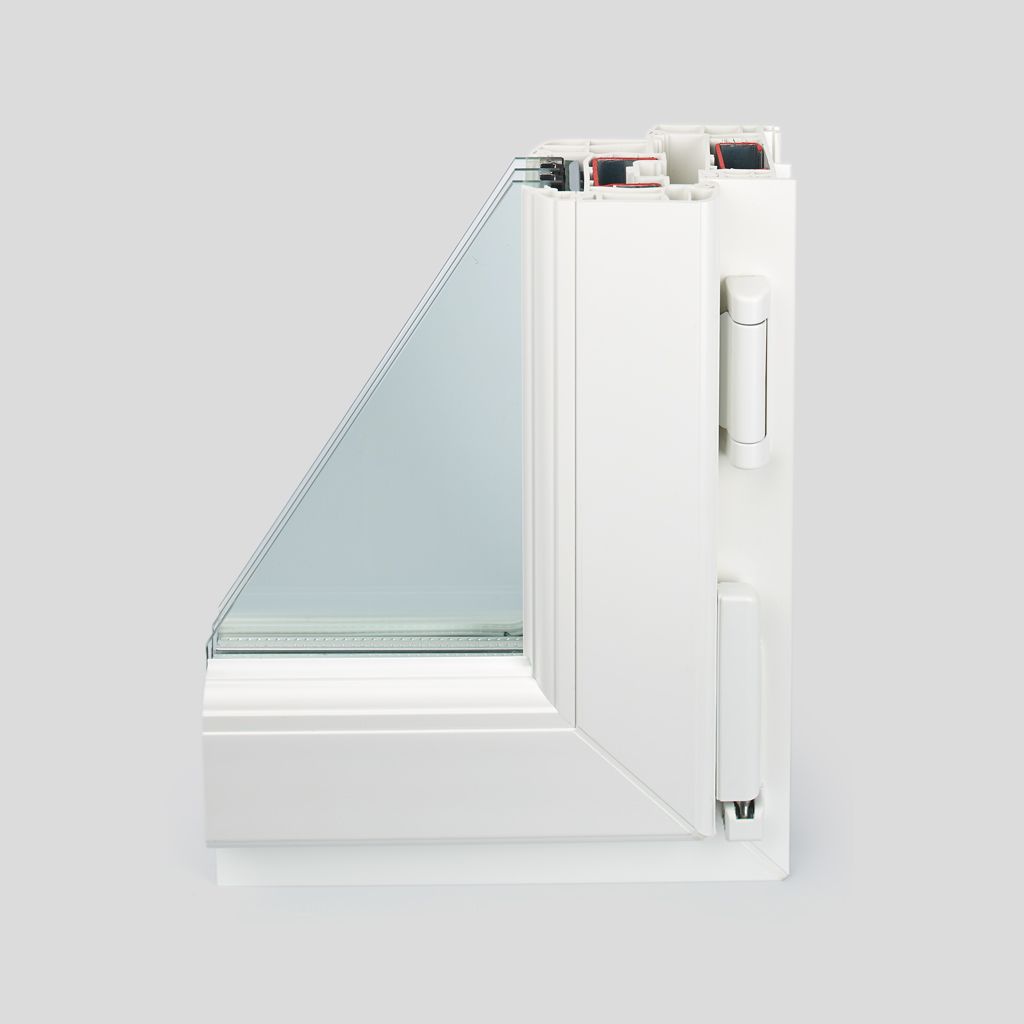 Окна Пластика РЕХАУ ДЕЛАЙТ фигурный штапик