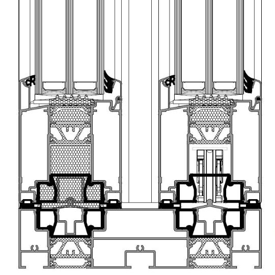 Алюминиевый HS портал РЕХАУ RESOLUT MOVE