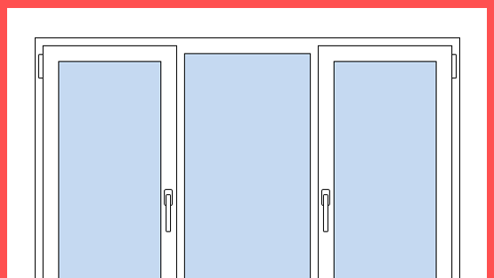 цены на окна три створки