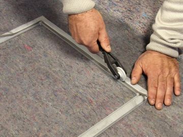 ремонт москитных сеток замена полотна Троицк