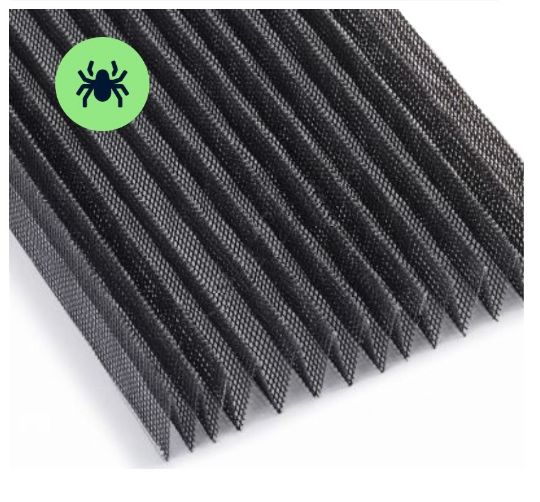 москитное полотно плиссе стандартное