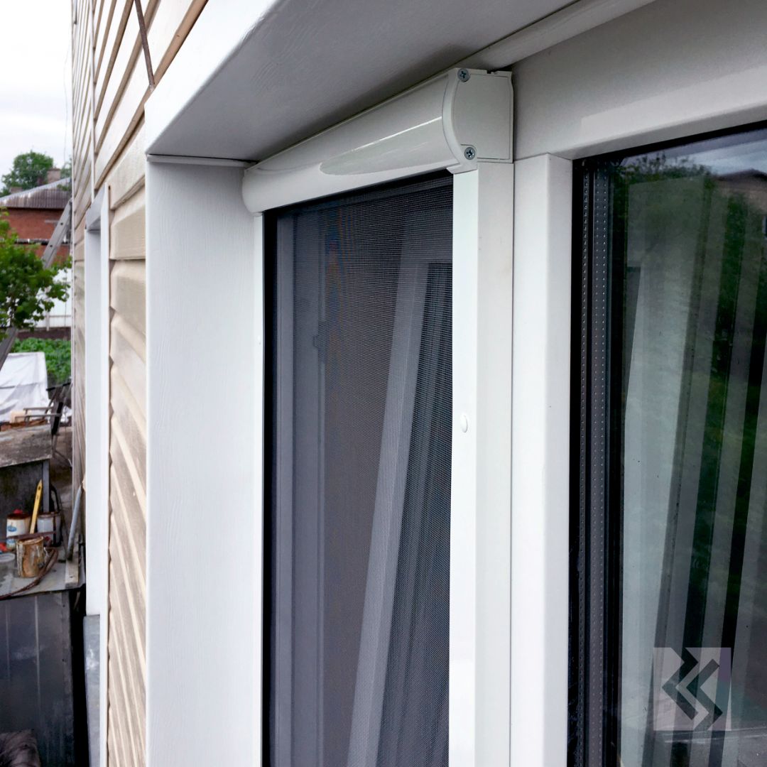 Цена Москитная сетка рулонная роллетная эконом