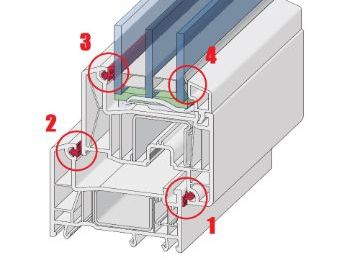 Замена резинок окна