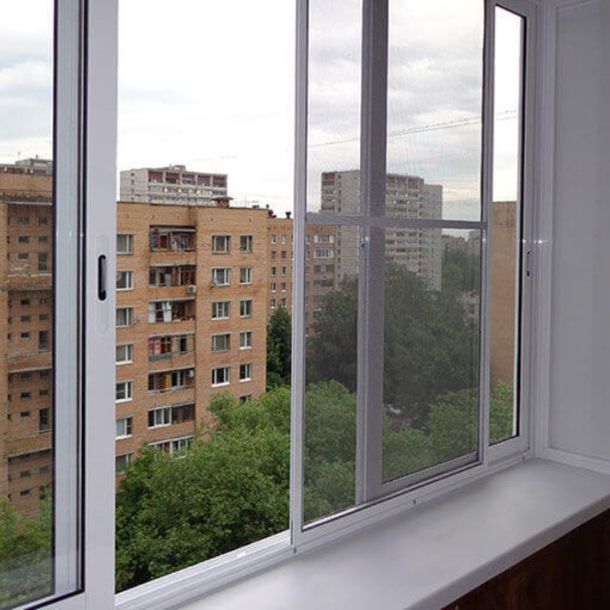 Москитная раздвижная сетка окна