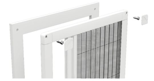 Сетка Гармошка Плиссе SKF установка