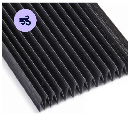 москитное полотно плиссе антипыль