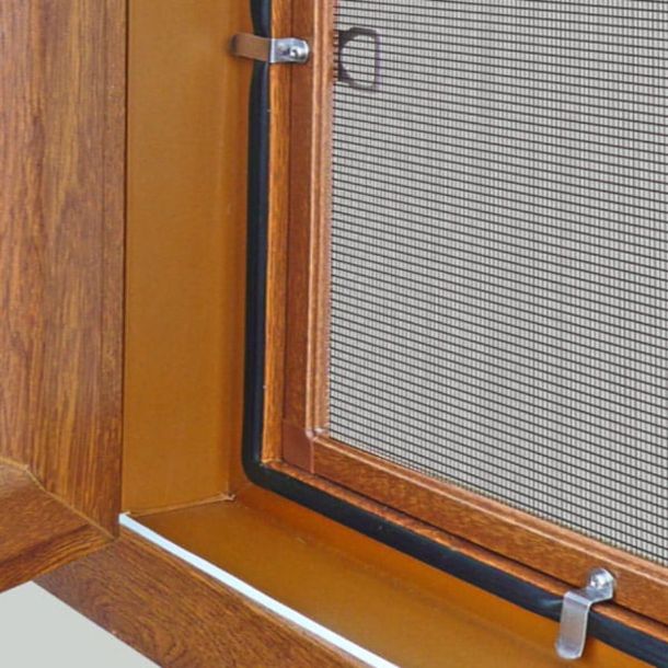 Москитная сетка Крыло коричневая на окна