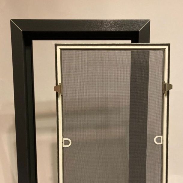 Москитные сетки алюминиевые окна USN сетки фото