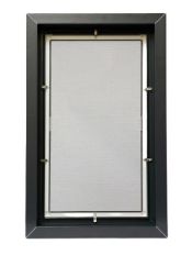 Москитная сетка крыло на зацепах на окна и двери без установки