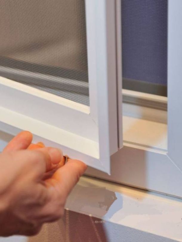 Сетка без сверления внутренние вставные