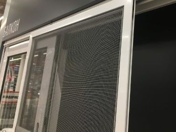 Раздвижная сетка на раздвижные окна и двери