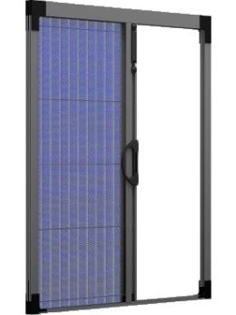 Сетки плиссе Sharknet открывание Слева направо или справа на лево Шарк Нет