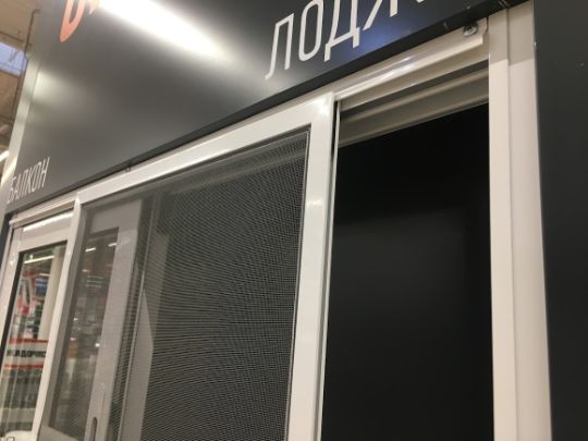 Раздвижная москитная сетка балкон