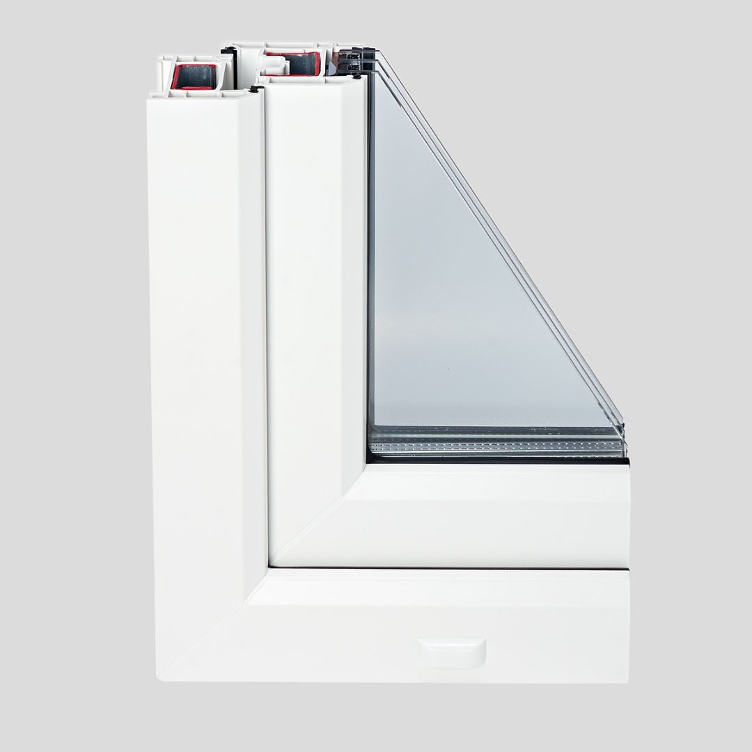 Окно пластика Блиц фото снаружи