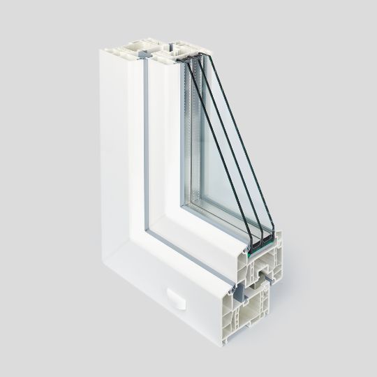 пластиковое окно генео 86мм