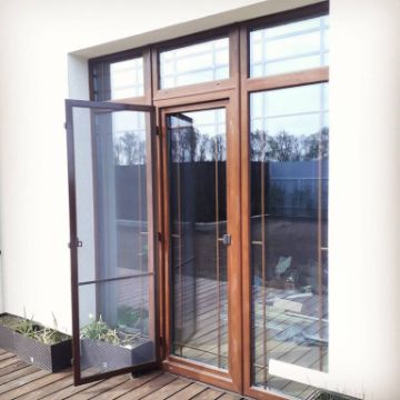 дверная сетка распашная на дверь