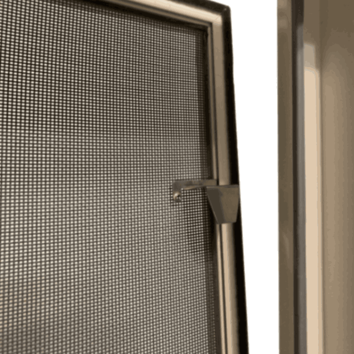 Москитные сетки алюминиевые окна USN сетки установка верх фото