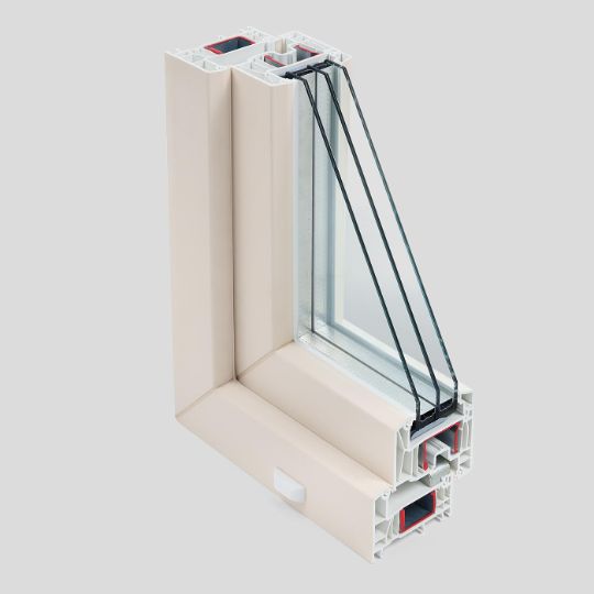 пластиковое окно интелио 80