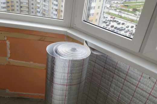 Рулонная (листовая) теплоизоляция/полотно