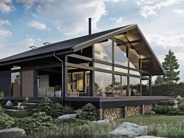 Фахверк IDEA HOUSE, фахверковый дом, дом в стиле фахверк