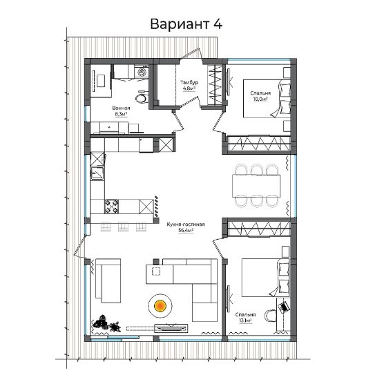 Планировка дома фахверк, дом фахверк, дом в стиле фахверк, интерьер фахверкового дома, проект дома фахверк