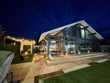 ideahouse,дом в стиле фахверк, фахверковыйдом под ключ, загородный дом, фахверк, каркасный дом, дом из клееного бруса