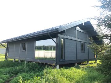 ideahouse,дом в стиле фахверк, фахверковыйдом под ключ, загородный дом, фахверк, каркасный дом, дом из клееного бруса
