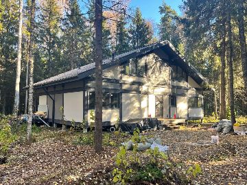 ideahouse,дом в стиле фахверк, фахверковыйдом под ключ, загородный дом, фахверк, каркасный дом, дом из клееного бруса