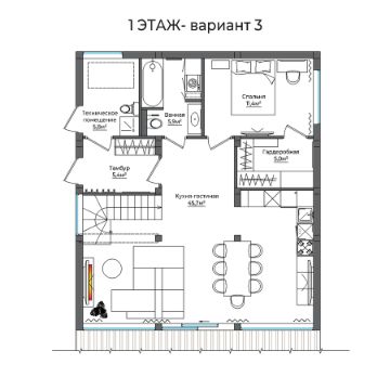 планировка фахверкового дома, фахверк, дом в стиле фахверк