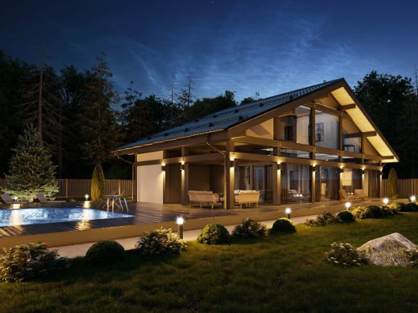 Фахверк IDEA HOUSE, фахверковый дом, дом в стиле фахверк