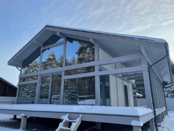 ideahouse,дом в стиле фахверк, фахверковыйдом под ключ, загородный дом, фахверк, каркасный дом, дом из клееного бруса