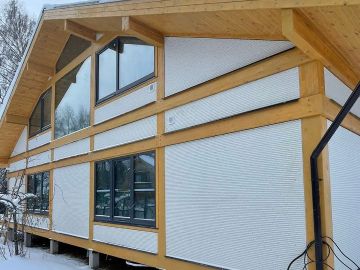 ideahouse,дом в стиле фахверк, фахверковыйдом под ключ, загородный дом, фахверк, каркасный дом, дом из клееного бруса