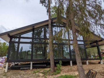 ideahouse,дом в стиле фахверк, фахверковыйдом под ключ, загородный дом, фахверк, каркасный дом, дом из клееного бруса