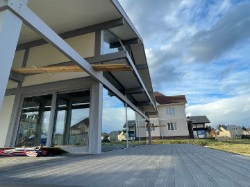 ideahouse,дом в стиле фахверк, фахверковыйдом под ключ, загородный дом, фахверк, каркасный дом, дом из клееного бруса