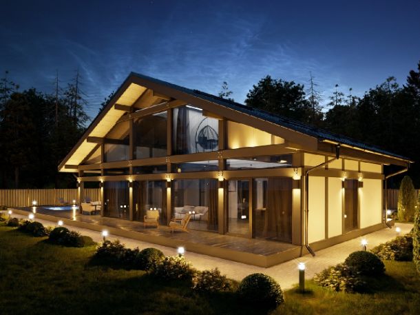 Фахверк IDEA HOUSE, фахверковый дом, дом в стиле фахверк