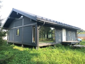 ideahouse,дом в стиле фахверк, фахверковыйдом под ключ, загородный дом, фахверк, каркасный дом, дом из клееного бруса