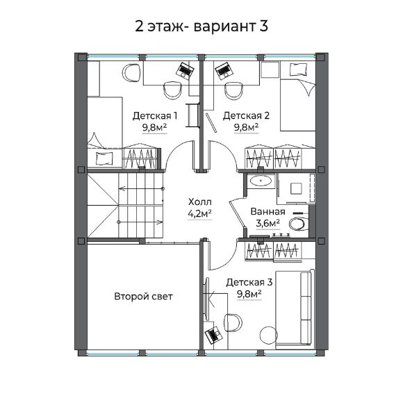 планировка дома барнхаус, барнхаус, дом в стиле барнхаус