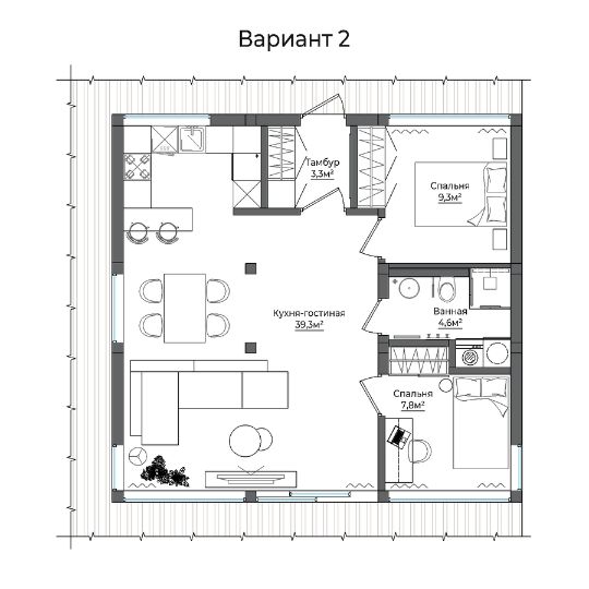 планировка фахверкового дома, фахверк, дом в стиле фахверк, проект фахверк, планировка для всей семьи