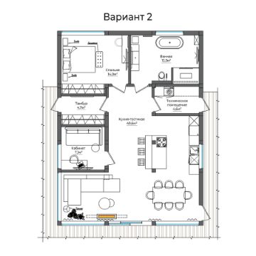 планировка фахверкового дома, фахверк, дом в стиле фахверк