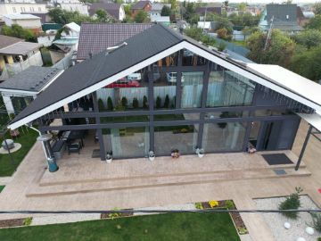 ideahouse,дом в стиле фахверк, фахверковыйдом под ключ, загородный дом, фахверк, каркасный дом, дом из клееного бруса