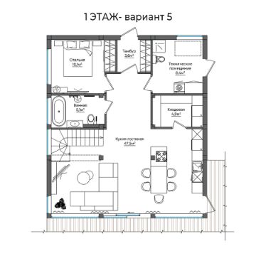 планировка фахверкового дома, фахверк, дом в стиле фахверк