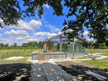 ideahouse,дом в стиле фахверк, фахверковыйдом под ключ, загородный дом, фахверк, каркасный дом, дом из клееного бруса